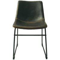Click to view product details and reviews for Fremont Dining Chairs Set Of 2 Vintage Leather Grey. Click to view product details and reviews for Fremont Dining Chairs Set Of 2 Vintage Leather Grey.