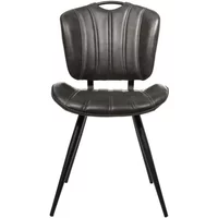 Click to view product details and reviews for Gustavia Dining Chairs Set Of 2 Vintage Leather Grey. Click to view product details and reviews for Gustavia Dining Chairs Set Of 2 Vintage Leather Grey.