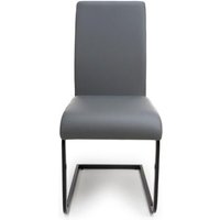 Click to view product details and reviews for Loft Cantilever Dining Chair Set Of 2 Grey Faux Leather. Click to view product details and reviews for Loft Cantilever Dining Chair Set Of 2 Grey Faux Leather.