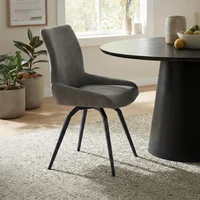 Click to view product details and reviews for Malcom Swivel Dining Chair Set Of 2 Dark Grey Fabric. Click to view product details and reviews for Malcom Swivel Dining Chair Set Of 2 Dark Grey Fabric.