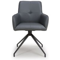 Click to view product details and reviews for Nix Swivel Dining Chair Set Of 2 Grey Faux Leather. Click to view product details and reviews for Nix Swivel Dining Chair Set Of 2 Grey Faux Leather.