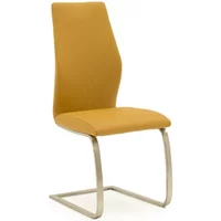 Click to view product details and reviews for Irma Dining Chair Set Of 2 Pumpkin Faux Leather. Click to view product details and reviews for Irma Dining Chair Set Of 2 Pumpkin Faux Leather.
