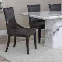 Click to view product details and reviews for Paris Dining Chair Brown Leather Brown Legs. Click to view product details and reviews for Paris Dining Chair Brown Leather Brown Legs.