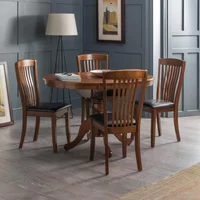 Click to view product details and reviews for Canterbury Round Extending Dining Set 2 4 Seater 90cm 120cm 4 Leather Chairs Mahogany. Click to view product details and reviews for Canterbury Round Extending Dining Set 2 4 Seater 90cm 120cm 4 Leather Chairs Mahogany.