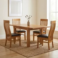 Click to view product details and reviews for Somer Extending Dining Set 4 8 Seater 132cm 198cm Oak 4 Toulouse Slatted Back Dining Chair. Click to view product details and reviews for Somer Extending Dining Set 4 8 Seater 132cm 198cm Oak 4 Toulouse Slatted Back Dining Chair.