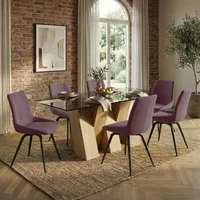 Click to view product details and reviews for Newton Dining Set 6 Seater 180cm Smoked Glass And Natural 6 Malcom Pink Fabric Swivel Chair. Click to view product details and reviews for Newton Dining Set 6 Seater 180cm Smoked Glass And Natural 6 Malcom Pink Fabric Swivel Chair.