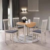 Click to view product details and reviews for Altona Round Drop Leaf Dining Set 2 Seater 61cm 91cm Oak And Grey. Click to view product details and reviews for Altona Round Drop Leaf Dining Set 2 Seater 61cm 91cm Oak And Grey.