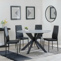 Click to view product details and reviews for Novara Dining Set 4 Seater 130cm Round White Ceramic 4x Metro Dining Chairs Black Leather Black Legs. Click to view product details and reviews for Novara Dining Set 4 Seater 130cm Round White Ceramic 4x Metro Dining Chairs Black Leather Black Legs.