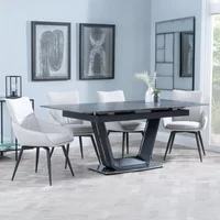Click to view product details and reviews for Alpha Extending Dining Set 4 6 Seater 140cm 180cm Black Ceramic Ace Swivel Dining Chair Beige Fabric. Click to view product details and reviews for Alpha Extending Dining Set 4 6 Seater 140cm 180cm Black Ceramic Ace Swivel Dining Chair Beige Fabric.