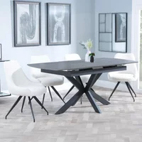 Click to view product details and reviews for Bari Extending Dining Set 4 6 Seater 140cm 180cm Grey Ceramic Arctic Swivel Dining Chair Cream Velvet Fabric. Click to view product details and reviews for Bari Extending Dining Set 4 6 Seater 140cm 180cm Grey Ceramic Arctic Swivel Dining Chair Cream Velvet Fabric.