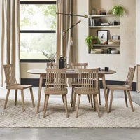 Click to view product details and reviews for Dansk Scandi Oak Extending Dining Table Set 6 8 Seater 175cm 215cm 6 Ilva Spindle Chairs Scandi Oak. Click to view product details and reviews for Dansk Scandi Oak Extending Dining Table Set 6 8 Seater 175cm 215cm 6 Ilva Spindle Chairs Scandi Oak.