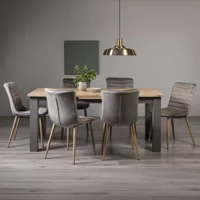 Click to view product details and reviews for Oakham Scandi Oak Extending Dining Table Set 6 8 Seater 180cm 225cm 6 Eriksen Grey Velvet Chairs. Click to view product details and reviews for Oakham Scandi Oak Extending Dining Table Set 6 8 Seater 180cm 225cm 6 Eriksen Grey Velvet Chairs.