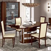 Click to view product details and reviews for Roma Dining Set Butterfly Extending Walnut With Rombi Leather Chairs Variant Available. Click to view product details and reviews for Roma Dining Set Butterfly Extending Walnut With Rombi Leather Chairs Variant Available.