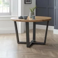 Click to view product details and reviews for Brooklyn Dining Table 4 Seater 120cm Round Oak. Click to view product details and reviews for Brooklyn Dining Table 4 Seater 120cm Round Oak.