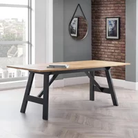View Hockley dining table - 190cm - 6 seater - oak View Hockley dining table - 190cm - 6 seater - oak