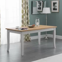 View Davenport dining table - 6 seater - 150cm - grey View Davenport dining table - 6 seater - 150cm - grey
