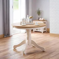 View Davenport dining table - 4 seater - 106cm - round - ivory View Davenport dining table - 4 seater - 106cm - round - ivory