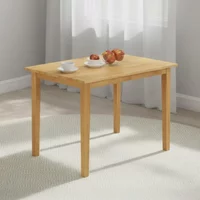 View Hanover dining table - 4 seater - 110cm - light oak View Hanover dining table - 4 seater - 110cm - light oak