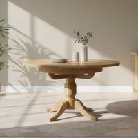 Click to view product details and reviews for Appleby Round Pedestal Extending Dining Table 2 4 Seater 100cm 140cm Oak. Click to view product details and reviews for Appleby Round Pedestal Extending Dining Table 2 4 Seater 100cm 140cm Oak.