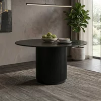 Click to view product details and reviews for Erie Dining Table 6 Seater 140cm Round Black Marble. Click to view product details and reviews for Erie Dining Table 6 Seater 140cm Round Black Marble.