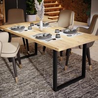 View Chevron dining table - 6 seater - oak View Chevron dining table - 6 seater - oak
