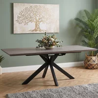 Click to view product details and reviews for Manhattan Extending Dining Table Grey 6 8 Seater 180cm 220cm Black Spider Legs Base. Click to view product details and reviews for Manhattan Extending Dining Table Grey 6 8 Seater 180cm 220cm Black Spider Legs Base.