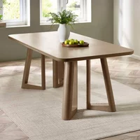 View Caravelle dining table - 200cm - 8 seater - smokey - oak effect View Caravelle dining table - 200cm - 8 seater - smokey - oak effect