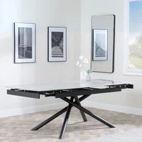 Click to view product details and reviews for Apollo Extending Dining Table 6 10 Seater 160cm 220cm Grey Ceramic Black Base. Click to view product details and reviews for Apollo Extending Dining Table 6 10 Seater 160cm 220cm Grey Ceramic Black Base.