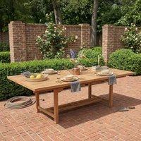 View Arrow teak extending dining table - 240-300cm View Arrow teak extending dining table - 240-300cm