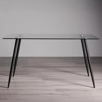 Click to view product details and reviews for Martini Tempered Glass Dining Table 6 Seater 140cm. Click to view product details and reviews for Martini Tempered Glass Dining Table 6 Seater 140cm.