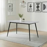 View Breton compact dining table - 4 seater - 120cm - grey ceramic View Breton compact dining table - 4 seater - 120cm - grey ceramic