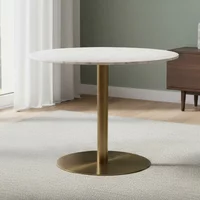 Click to view product details and reviews for Corby Round Dining Table 4 Seater 105cm White Marble Effect And Gold. Click to view product details and reviews for Corby Round Dining Table 4 Seater 105cm White Marble Effect And Gold.