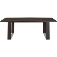 View Diamond dining table - 8 seater - 231cm - black - oak View Diamond dining table - 8 seater - 231cm - black - oak