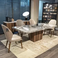 Click to view product details and reviews for Empire Dining Table Marble With Wooden Pedestal Base Variation Available. Click to view product details and reviews for Empire Dining Table Marble With Wooden Pedestal Base Variation Available.