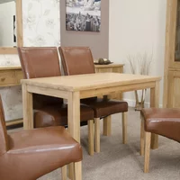View Elegance dining table - 4 seater - 120cm - oak View Elegance dining table - 4 seater - 120cm - oak
