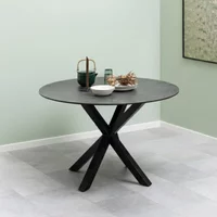 Click to view product details and reviews for Heaven Round Dining Table 4 Seater 119cm Black Ceramic With Star Legs. Click to view product details and reviews for Heaven Round Dining Table 4 Seater 119cm Black Ceramic With Star Legs.