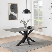 Click to view product details and reviews for Heaven Dining Table 8 Seater 200cm Black Ceramic With Star Legs. Click to view product details and reviews for Heaven Dining Table 8 Seater 200cm Black Ceramic With Star Legs.