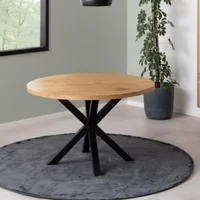 Click to view product details and reviews for Heaven Round Dining Table 4 Seater 120cm Oak With Star Legs. Click to view product details and reviews for Heaven Round Dining Table 4 Seater 120cm Oak With Star Legs.
