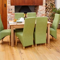 View Mobel oak dining table - 6 seater - 150cm View Mobel oak dining table - 6 seater - 150cm