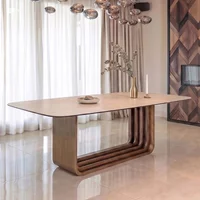 View Maxfield dining table - 200cm - 8 seater - beige - ceramic View Maxfield dining table - 200cm - 8 seater - beige - ceramic
