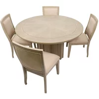 Click to view product details and reviews for Tambour Dining Table Beige Round 4 Seater 150cm. Click to view product details and reviews for Tambour Dining Table Beige Round 4 Seater 150cm.