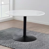 Click to view product details and reviews for Tarifa Round Dining Table 4 Seater 110cm White Marble And Black. Click to view product details and reviews for Tarifa Round Dining Table 4 Seater 110cm White Marble And Black.