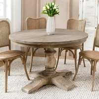 View Topsham round dining table natural View Topsham round dining table natural