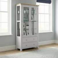 Click to view product details and reviews for Lundy Display Cabinet 2 Door Grey Painted. Click to view product details and reviews for Lundy Display Cabinet 2 Door Grey Painted.