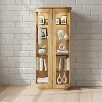 Click to view product details and reviews for Sorento High Display Cabinet 2 Glass Door Oak. Click to view product details and reviews for Sorento High Display Cabinet 2 Glass Door Oak.