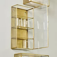 Click to view product details and reviews for Ada Wall Display Cabinet 1 Door Small Gold Metal. Click to view product details and reviews for Ada Wall Display Cabinet 1 Door Small Gold Metal.