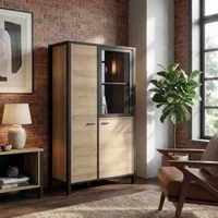 Click to view product details and reviews for High Rock Display Cabinet 3 Door Oak. Click to view product details and reviews for High Rock Display Cabinet 3 Door Oak.