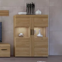 Click to view product details and reviews for Cortina Display Cabinet 2 Door Oak. Click to view product details and reviews for Cortina Display Cabinet 2 Door Oak.