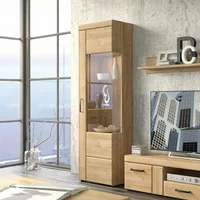 Click to view product details and reviews for Cortina Display Cabinet Tall Rhf Glazed Oak. Click to view product details and reviews for Cortina Display Cabinet Tall Rhf Glazed Oak.