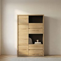 Click to view product details and reviews for Shetland Display Cabinet 1 Door 4 Drawer Oak. Click to view product details and reviews for Shetland Display Cabinet 1 Door 4 Drawer Oak.